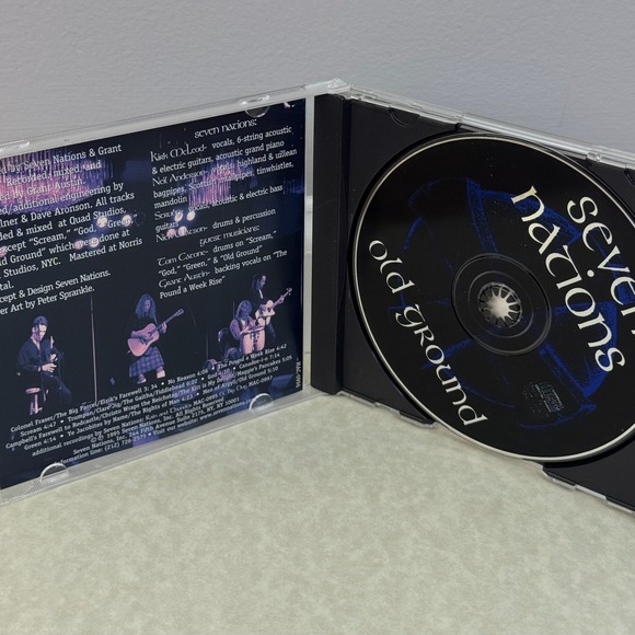 Seven Nations: Old Ground (CD 1995 Seven‎ Nations)Celtic Rock Music - Picture 3 of 4